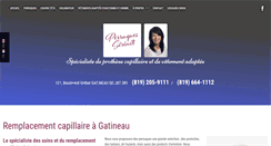 Desktop Screenshot of coiffureserenite.com